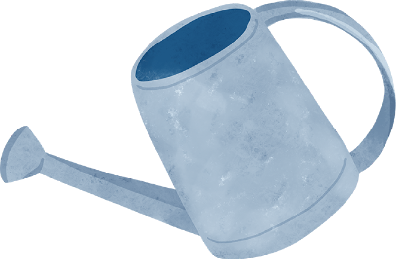 じょうろのイラスト