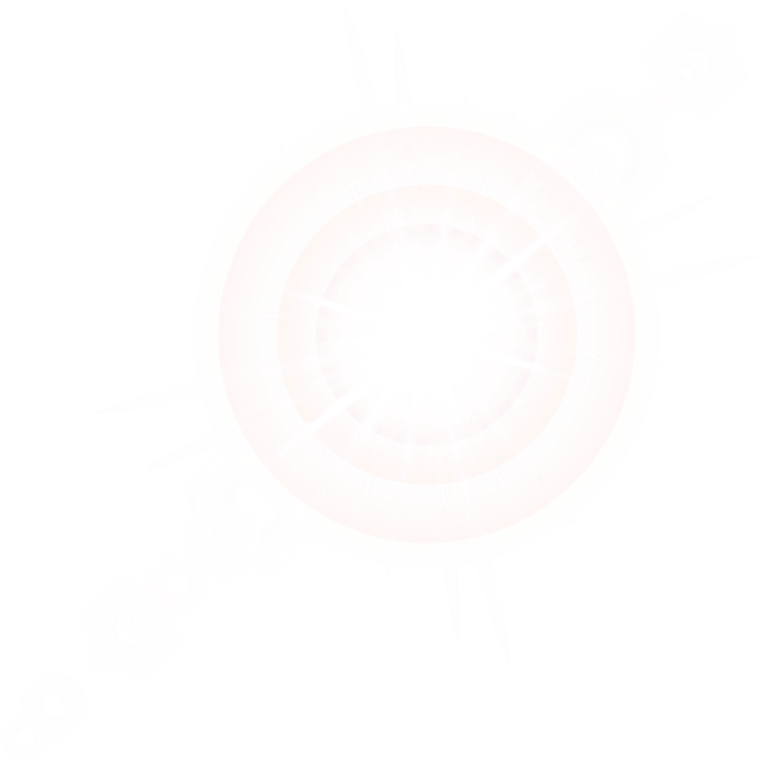 太陽の光のイラスト